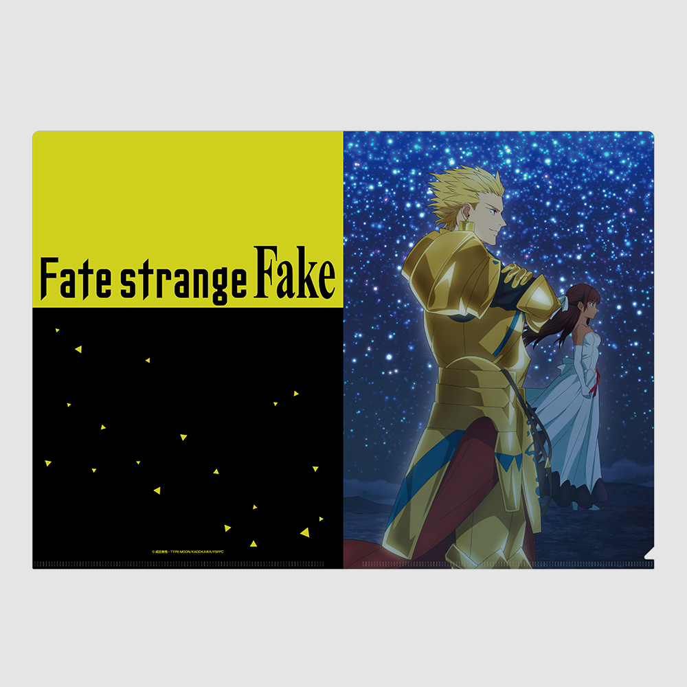 Fate/Strange Fake  x ANIPLUS - AJ2026 A4 Clear File (Tine Cherk, Archer)