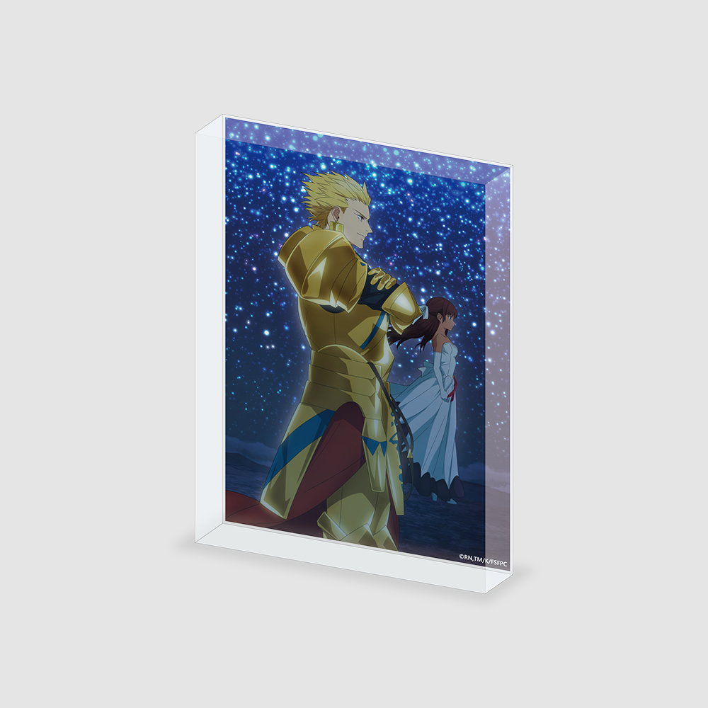 Fate/Strange Fake  x ANIPLUS -  AJ2026 Acrylic Block (Tine Cherk, Archer)