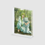 Fate/Strange Fake  x ANIPLUS - AJ2026 Acrylic Block (Silver Wolf Chimera, Lancer)