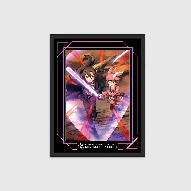 Sword Art Online x Gun Gale Online x ANIPLUS - Character A4 Fine Graph - ANIPLUS - Picture - Harumio