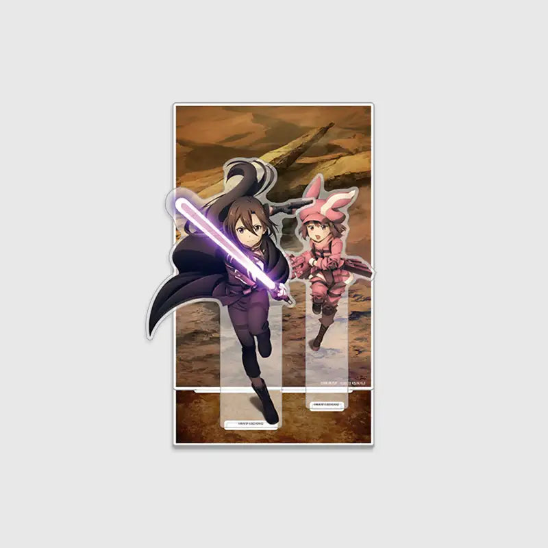 Sword Art Online x Gun Gale Online x ANIPLUS - Acrylic Diorama - ANIPLUS - Acrylic Diorama - Harumio