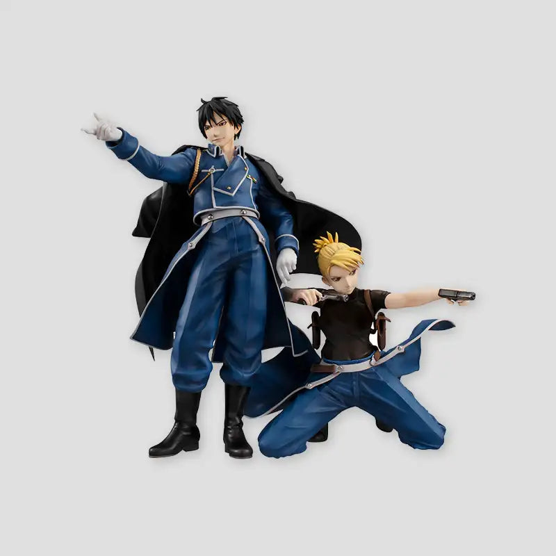 Fullmetal Alchemist x ANIPLUS - Precious GEM Series Roy Mustang & Riza Hawkeye Set (Reprint) - ANIPLUS - Doll Figure - Harumio
