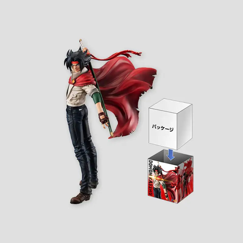 Mobile Fighter G Gundam x ANIPLUS - GGG Domon Kashu (Reprint/Package Special Sleeve Bonus Included) - ANIPLUS - Doll Figure - Harumio