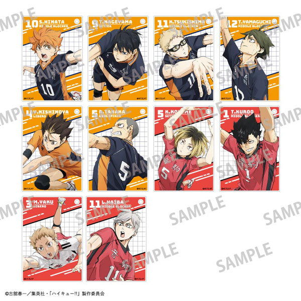 Haikyu!! - 10th Anniversary Trading Acrylic Card - Animate Online - Card - Harumio