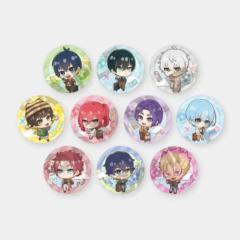 Blue Lock x ANIPLUS - Mini Character Travel Trading Can Badge Box - ANIPLUS - Can Badge - Harumio