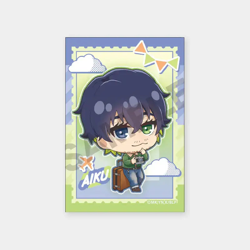 Blue Lock x ANIPLUS - Mini Character Travel Art Can Badge - ANIPLUS - Can Badge - Harumio