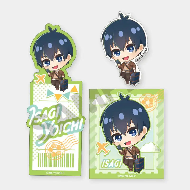 Blue Lock x ANIPLUS - Mini-chara Travel Sticker Set - ANIPLUS - Sticker - Harumio