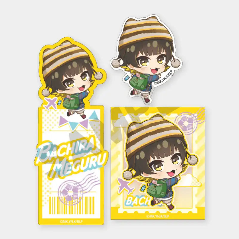 Blue Lock x ANIPLUS - Mini-chara Travel Sticker Set - ANIPLUS - Sticker - Harumio