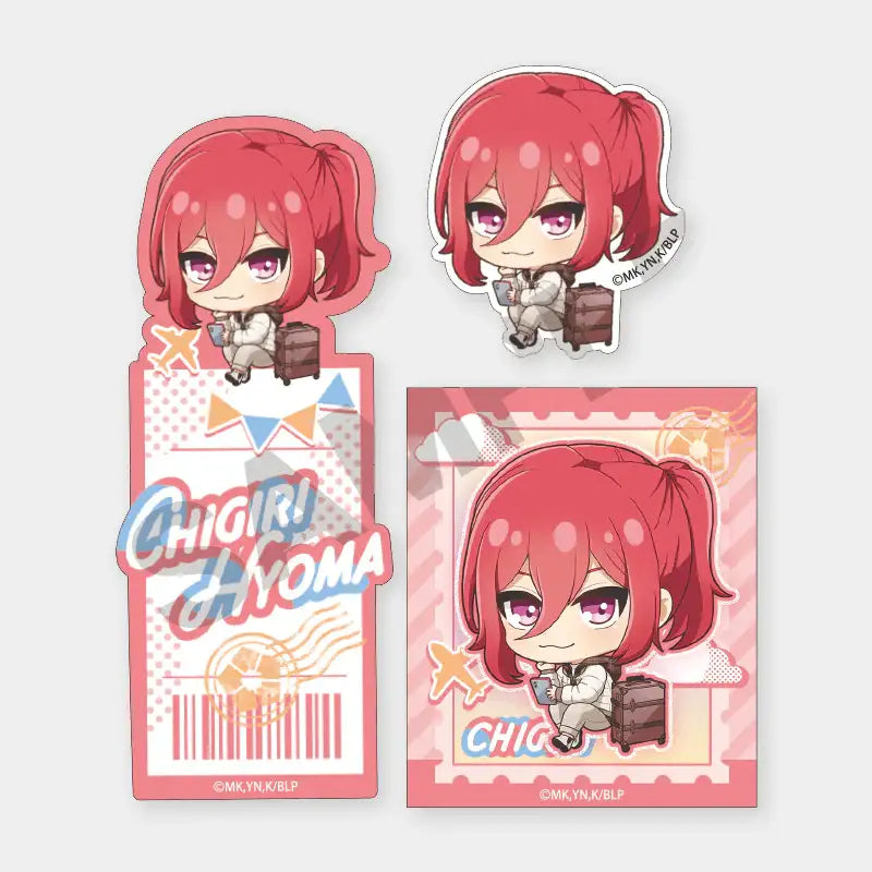 Blue Lock x ANIPLUS - Mini-chara Travel Sticker Set - ANIPLUS - Sticker - Harumio