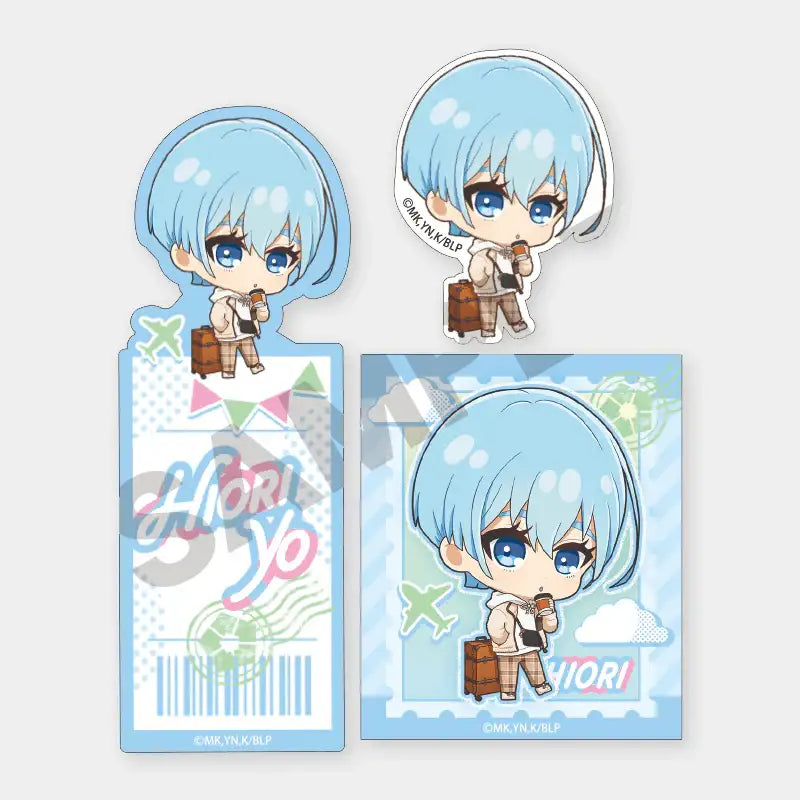 Blue Lock x ANIPLUS - Mini-chara Travel Sticker Set - ANIPLUS - Sticker - Harumio