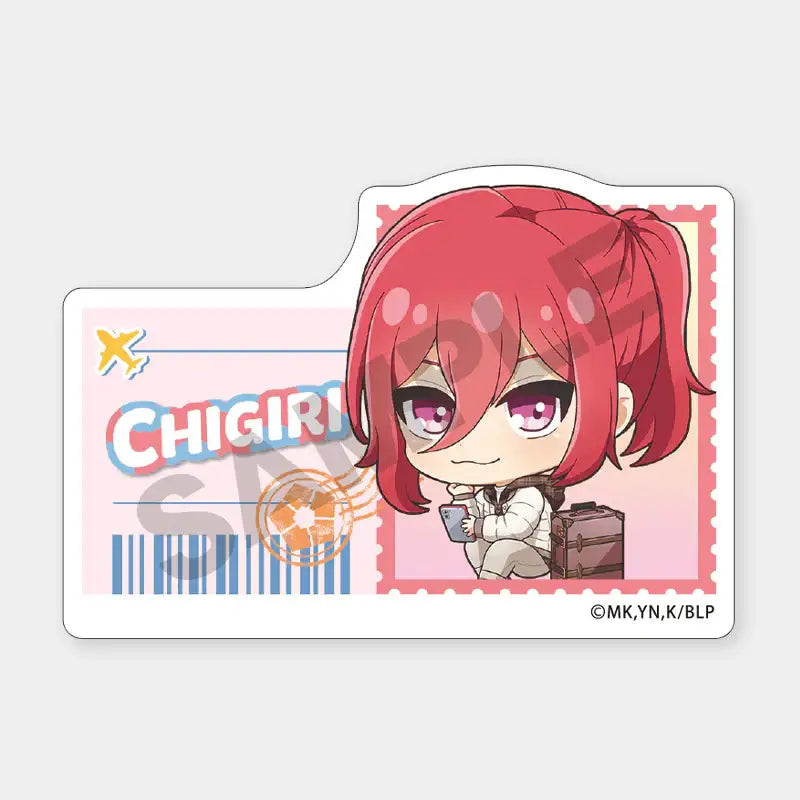 Blue Lock x ANIPLUS - Mini-Chara Travel Acrylic Name Badge - ANIPLUS - Acrylic Badge - Harumio