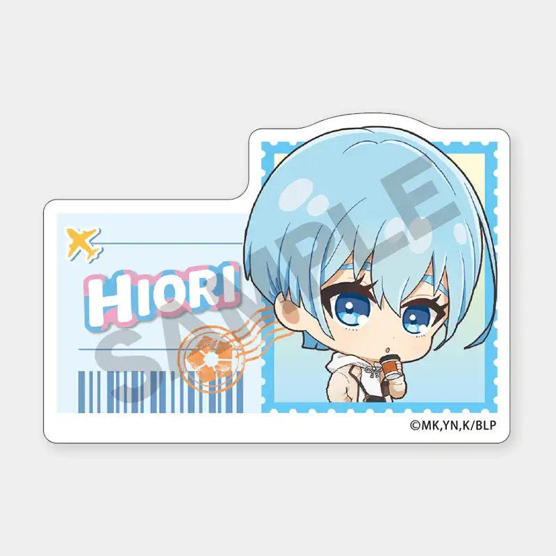 Blue Lock x ANIPLUS - Mini-Chara Travel Acrylic Name Badge - ANIPLUS - Acrylic Badge - Harumio