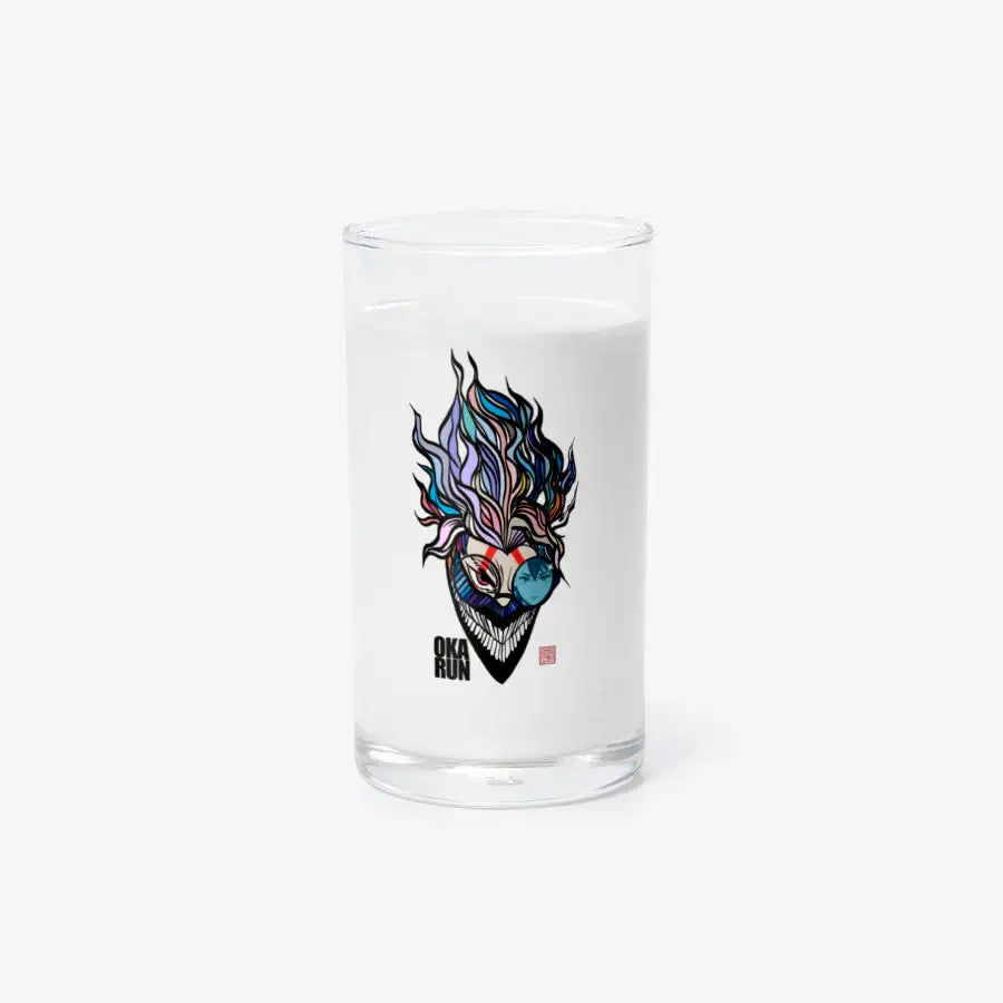 Miki Cat - Dandadan Okarun Glass Cup - Marpple Shop - Glass Cup - Harumio
