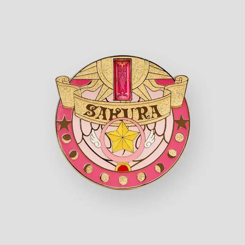 Cardcaptor Sakura x ANIPLUS - 25th Anniversary Metal Badge Star Staff - ANIPLUS - Badge - Harumio