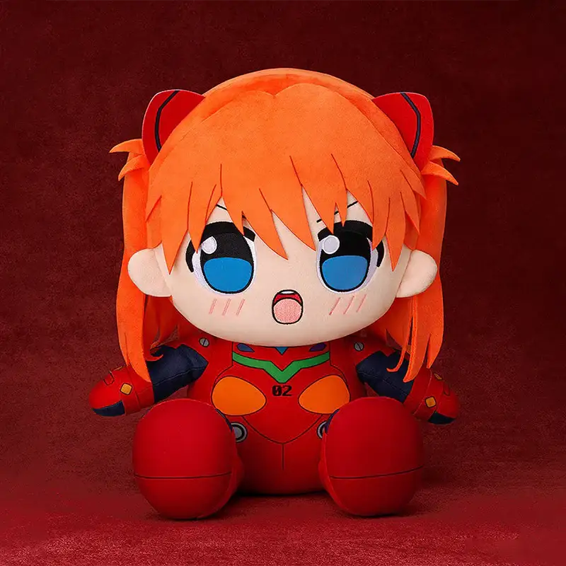 Evangelion New Theatrical Edition x ANIPLUS - Kuripan BIG Shikinami Asuka Langley Plush Doll - ANIPLUS - Plush Doll - Harumio