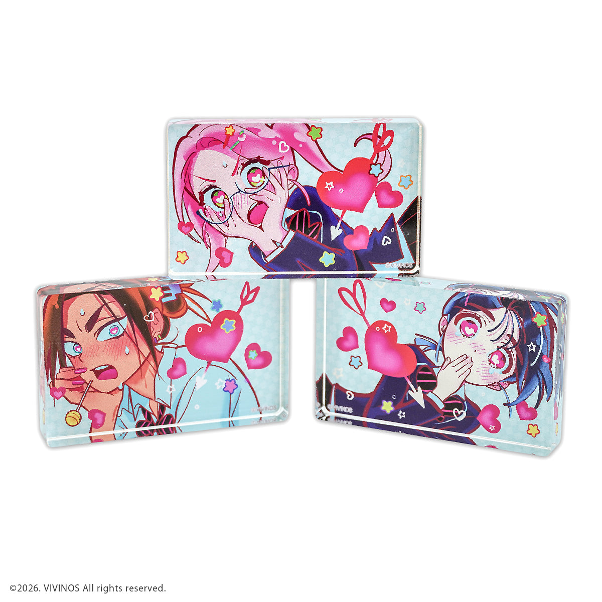 ALIEN STAGE × FUMOKORE Mini Acrylic Block