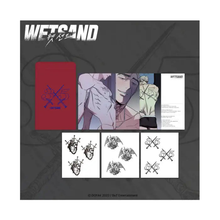 Wet Sand - Tattoo Sticker Set Ver. 3 - Do7 Entertainment - Sticker - Harumio