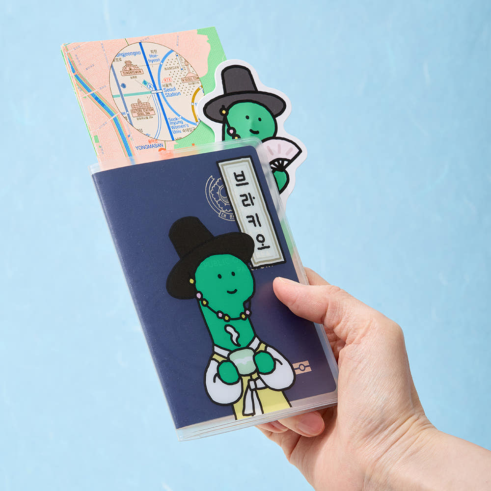 Line Friends: Joguman- Passport Case