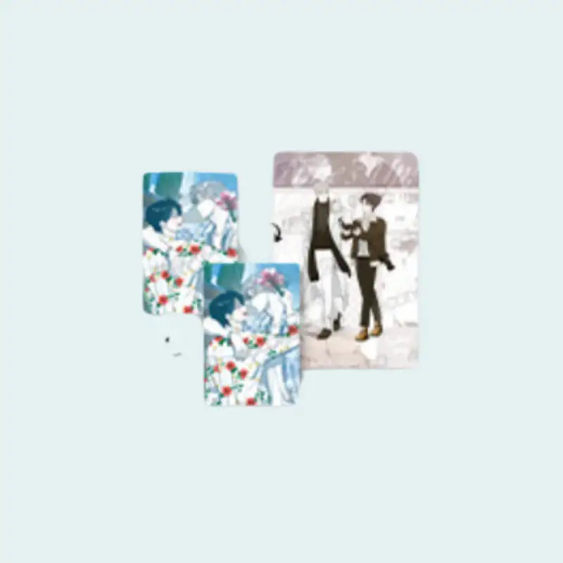 Time's Up x Second Echo - Lenticular + PET Bookmark Postcard Set - Second Echo - Lenticular - Harumio