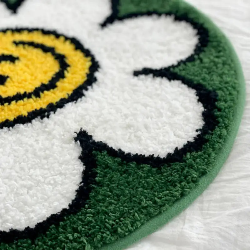 SALDA - Smiley Daisy Foot Mat - SALDA - Foot Mat - Harumio