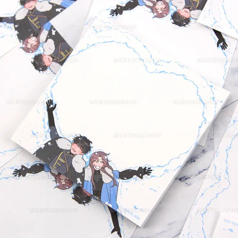The Northern Duke Needs a Warm Hug - Memo Pad - Webtoon Shop - Memo Pads - Harumio