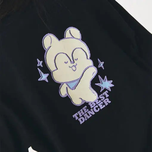BT21 - MANG The Best Dancer Basic Short Sleeve T-Shirt - BT21 - T-Shirt - Harumio
