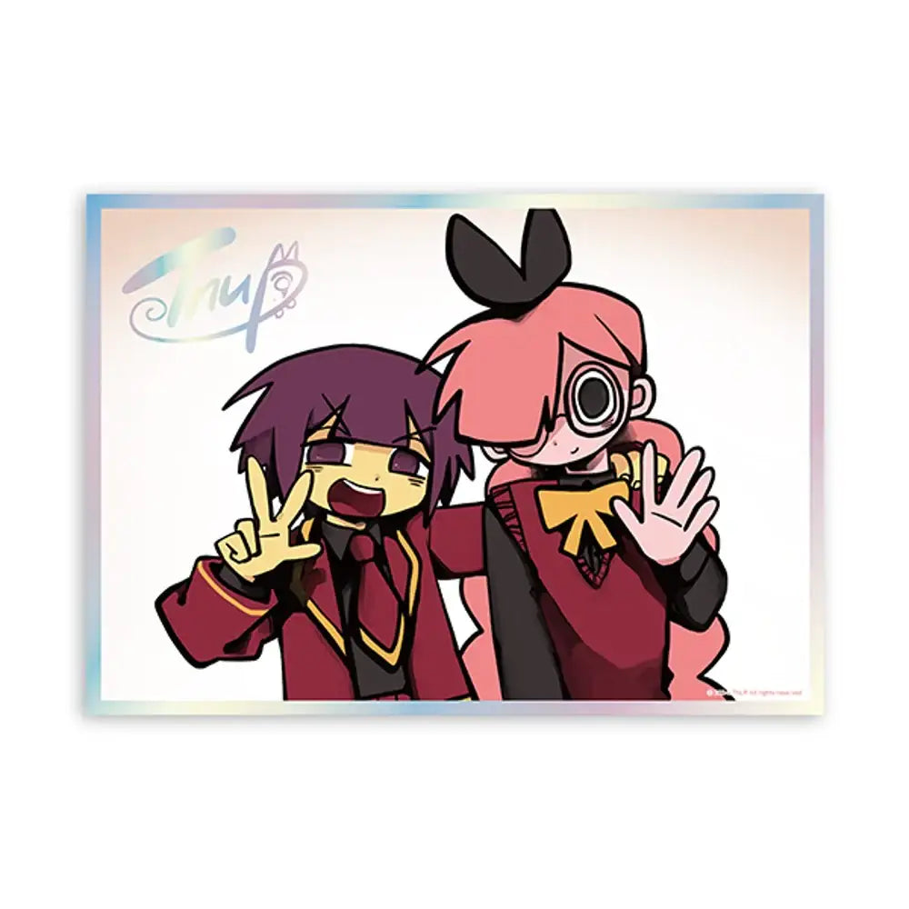 Mofun x 4Artist - Tnup Hologram Sign Color Paper - Mofun - Color Paper - Harumio
