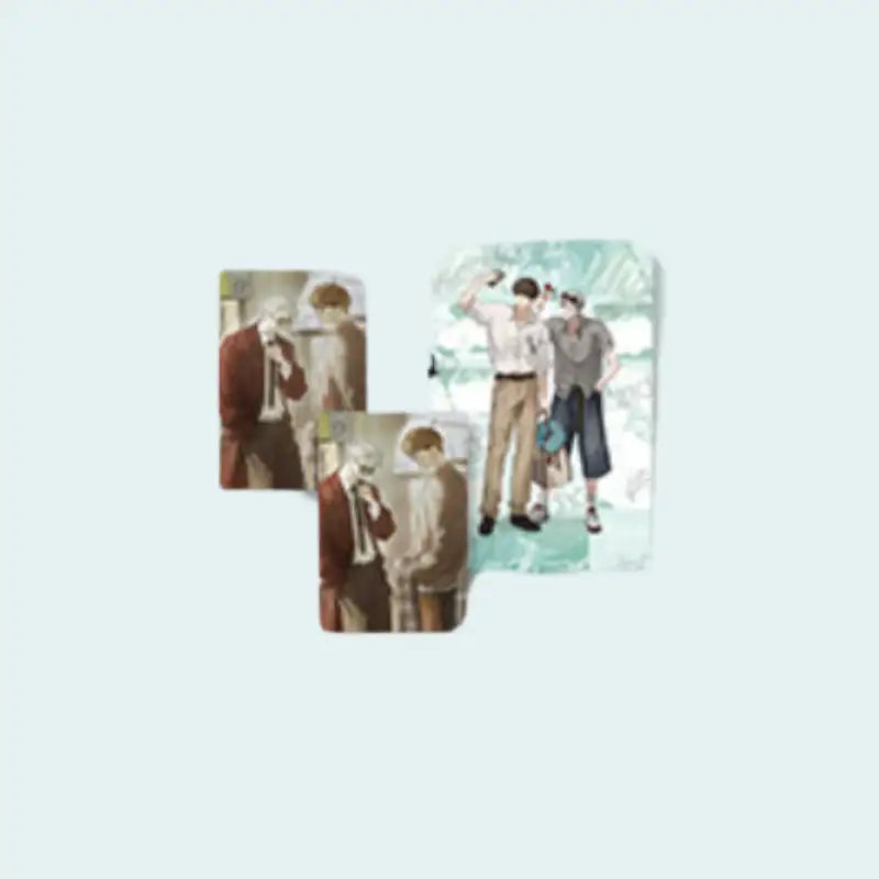Time's Up x Second Echo - Lenticular + PET Bookmark Postcard Set - Second Echo - Lenticular - Harumio