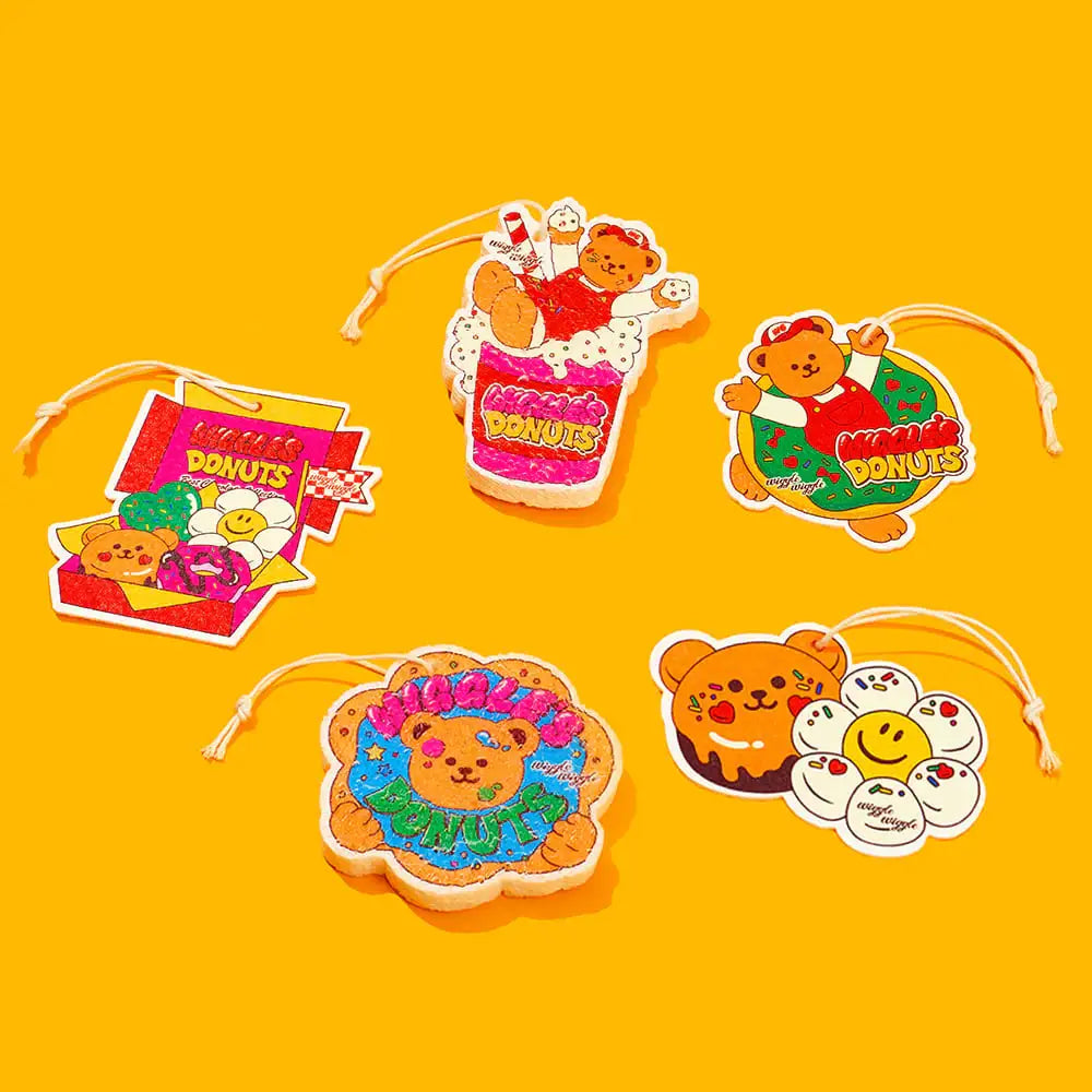 Wiggle Wiggle - Donut Box Pulp Cleaning Sponge - Wiggle Wiggle - Clothing - Harumio