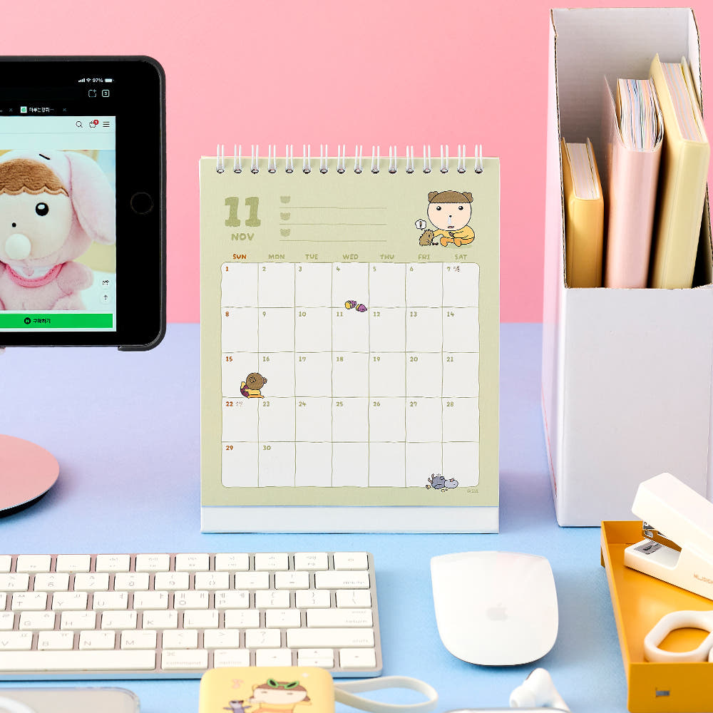 Maru is a Puppy - 2026 Mini Desk Calendar