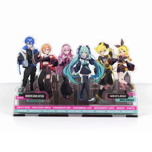 Hatsune Miku - Piapro Characters WE!FLASH Acrylic Diorama - Hatsune Miku - Acrylic Diorama - Harumio