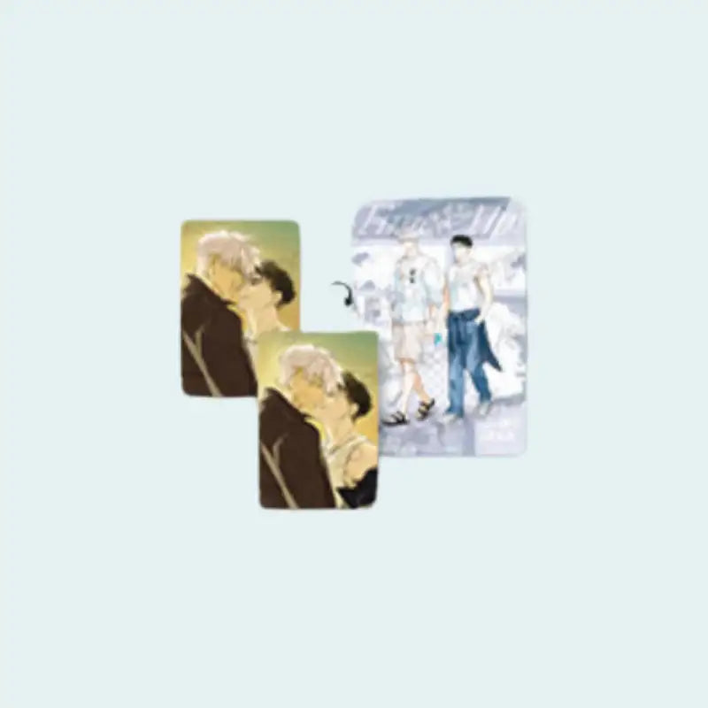 Time's Up x Second Echo - Lenticular + PET Bookmark Postcard Set - Second Echo - Lenticular - Harumio