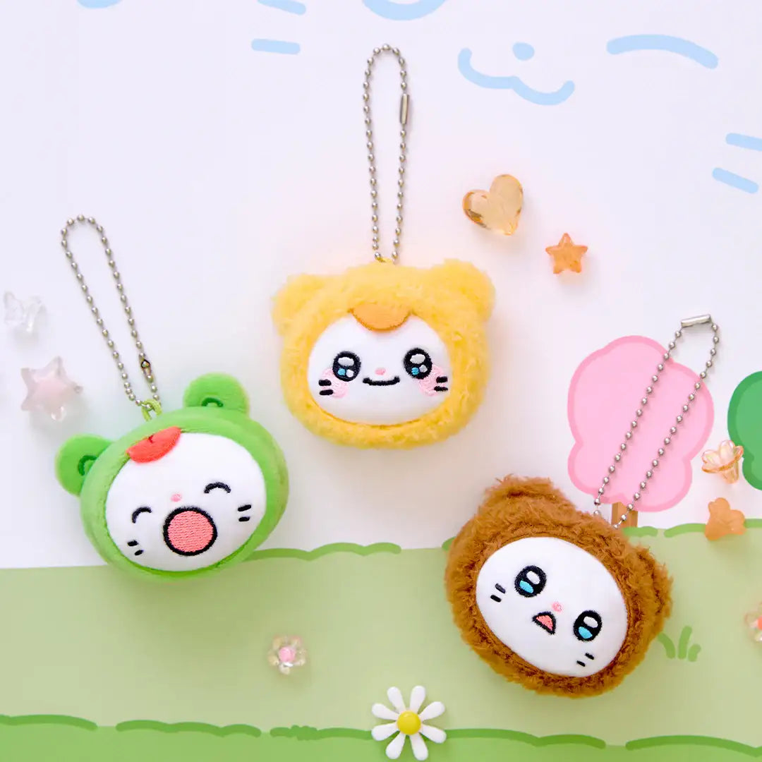 Meow Man - Soft Face Keyring - Webtoon Friends - Keyring - Harumio