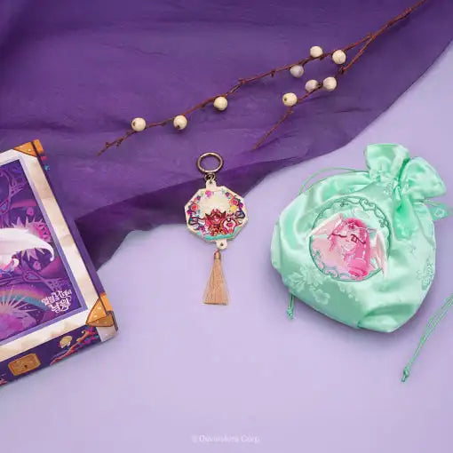 Cookie Run - Kingdom Paradise of Passion and Sloth Pouch & Keychain Set - Cookie Run - Pouch - Harumio