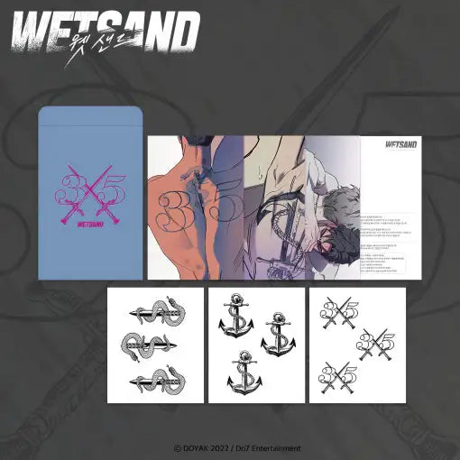 Wet Sand - Tattoo Sticker Set Ver. 2 - Do7 Entertainment - Sticker - Harumio