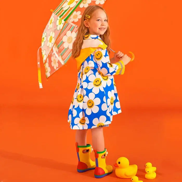 Wiggle Wiggle - Kids Raincoat - Wiggle Wiggle - Raincoat - Harumio