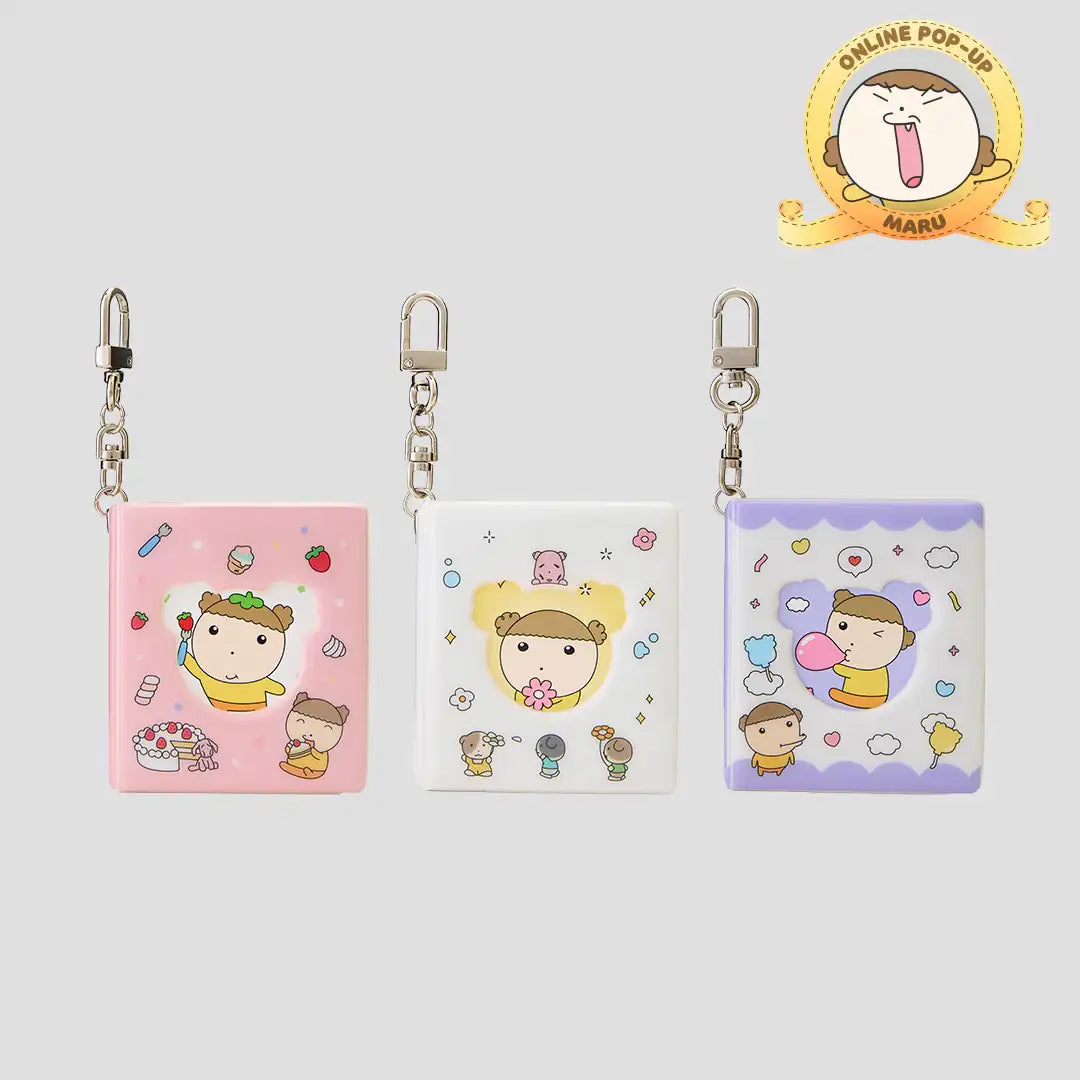 Maru Is a Puppy - Seal Collect Book Keychain - Webtoon Friends - Keychain - Harumio