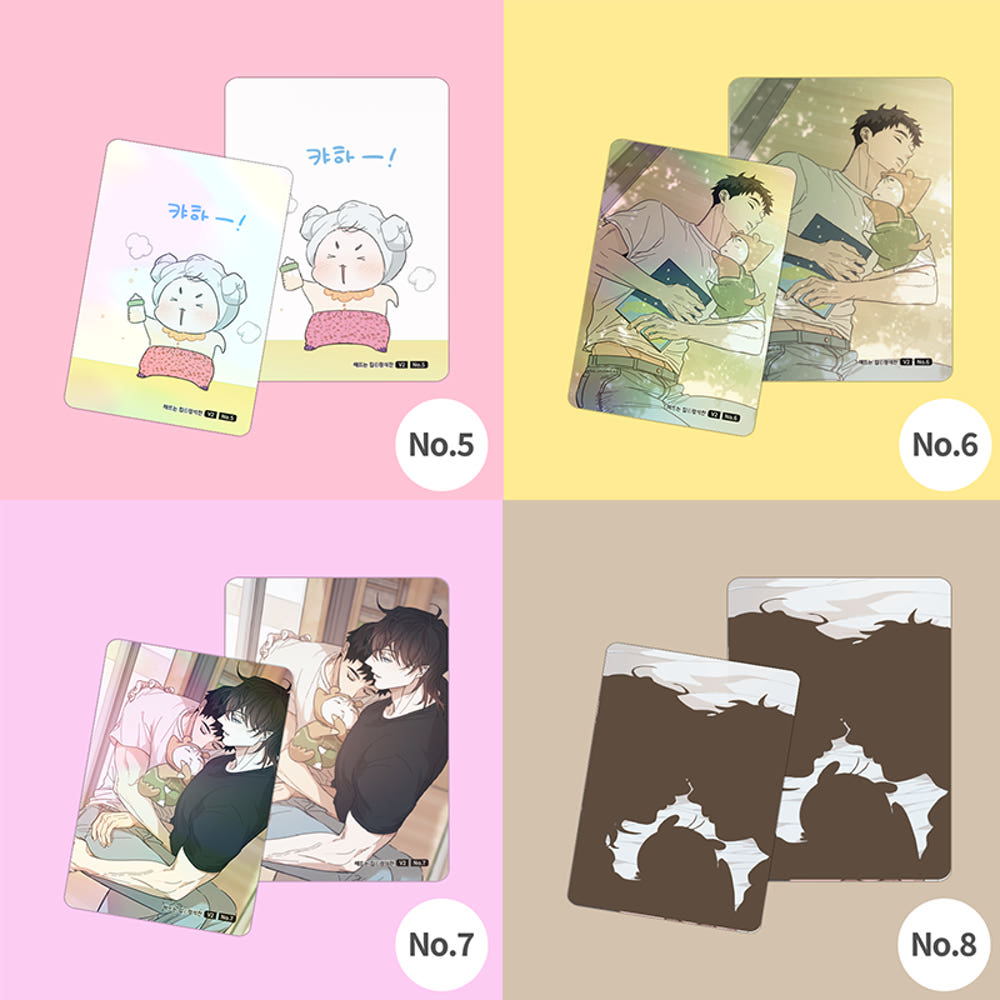 Our Sunny Days - Webtoon Photocard Collection Random 8 Types Vol. 2