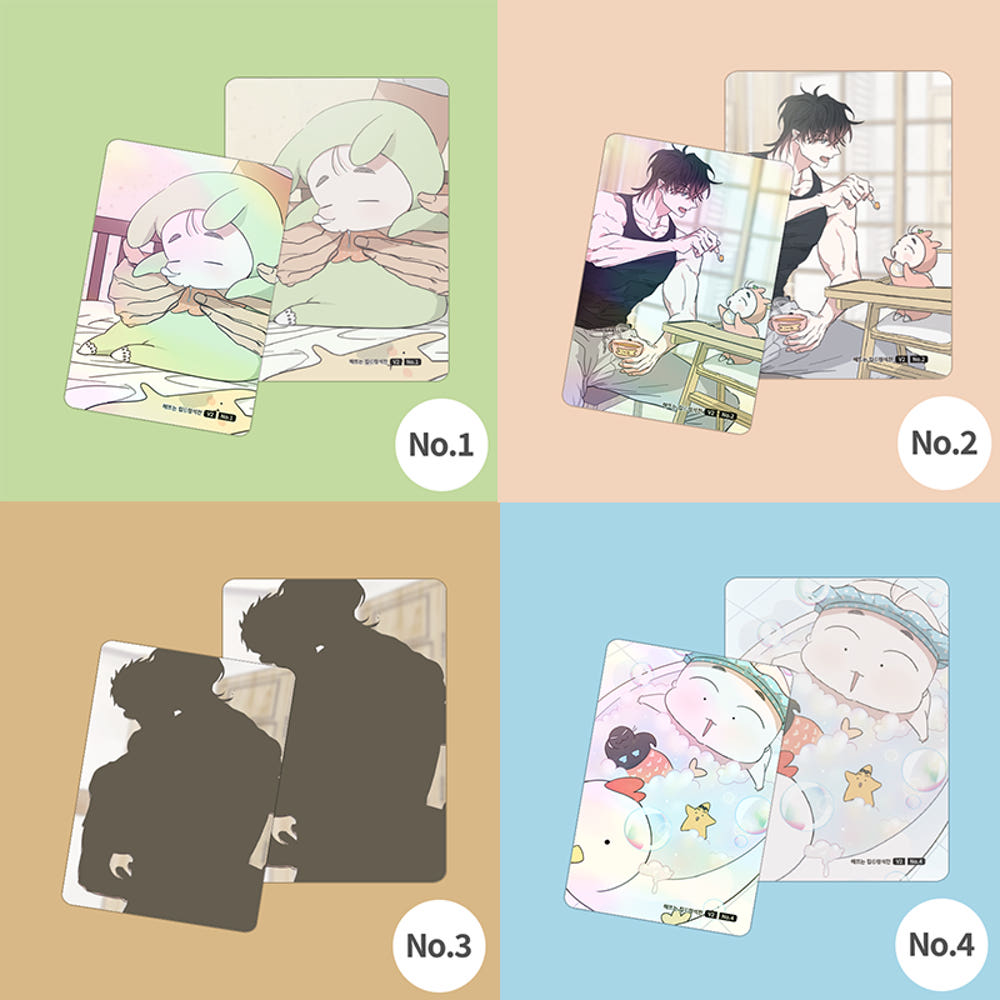Our Sunny Days - Webtoon Photocard Collection Random 8 Types Vol. 2