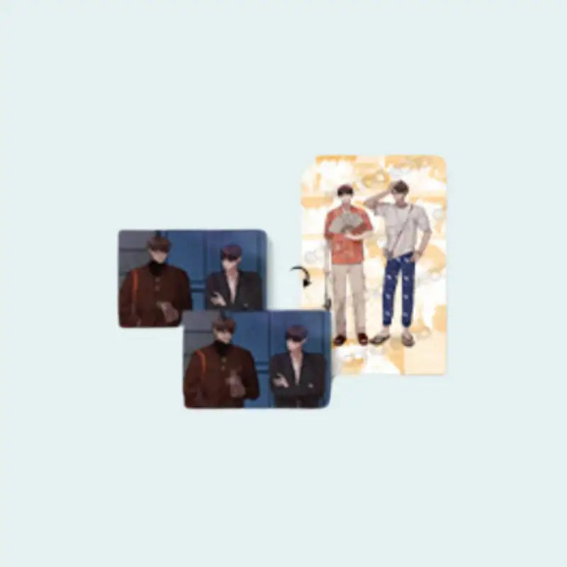 Time's Up x Second Echo - Lenticular + PET Bookmark Postcard Set - Second Echo - Lenticular - Harumio