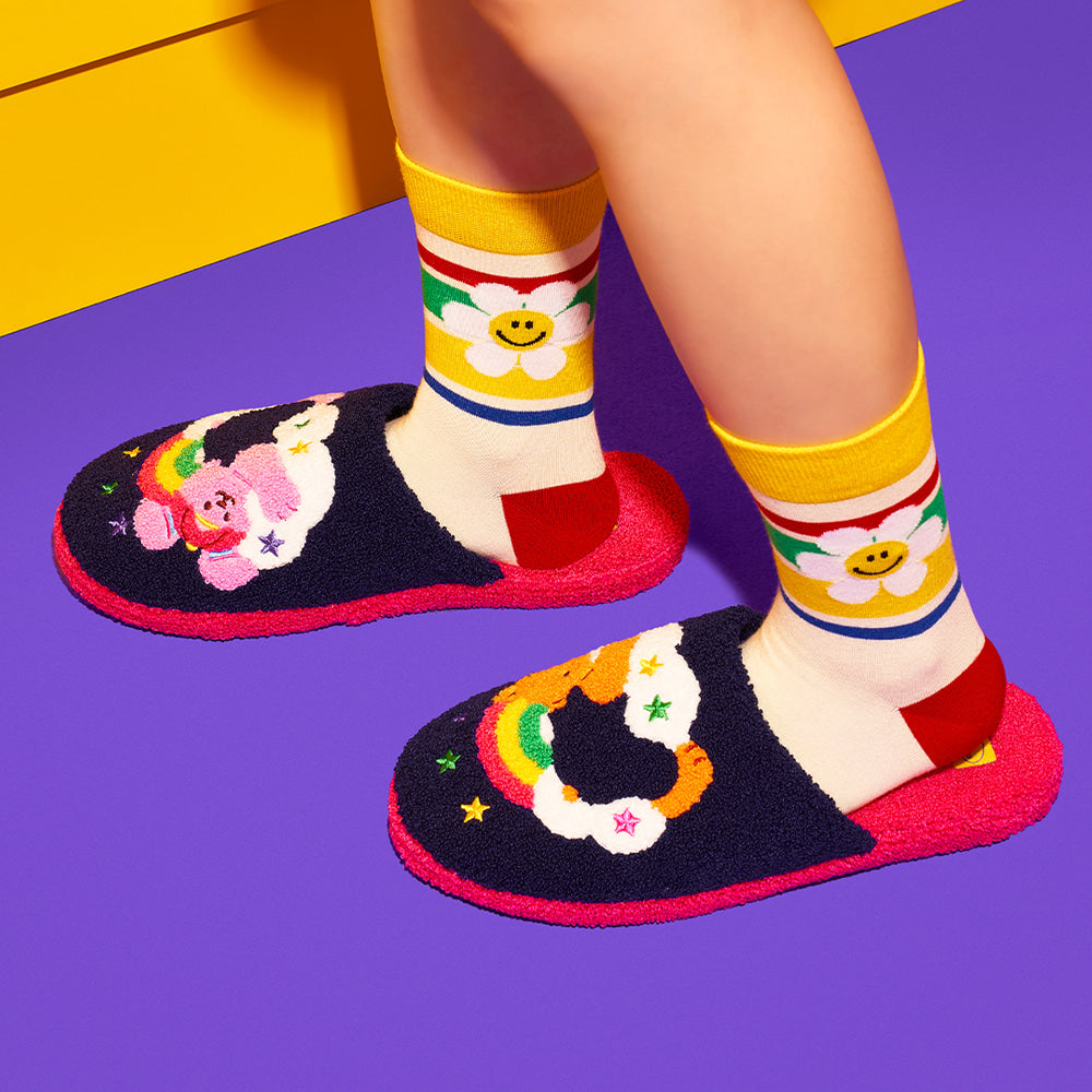 Wiggle Wiggle - Cloud Bear & Bunny Terry Home Slippers
