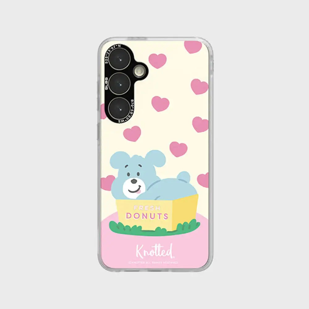 SLBS - Knotted Dough Puppy Impression Case (Galaxy S24 Series) - SLBS - Home & Living, Accessories - Harumio