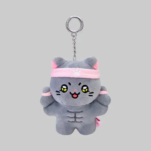 Meow Man - Yong Cheol Muscle Mini Doll Keychain - Webtoon Friends - Keyring - Harumio