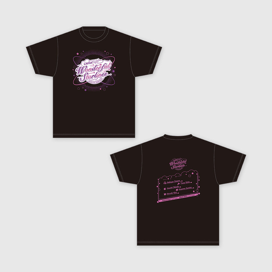 Love Live! Superstar!! x ANIPLUS - Liella! First Generation LoveLive! Wonderful Starlines T-shirt - ANIPLUS - T-Shirt - Harumio