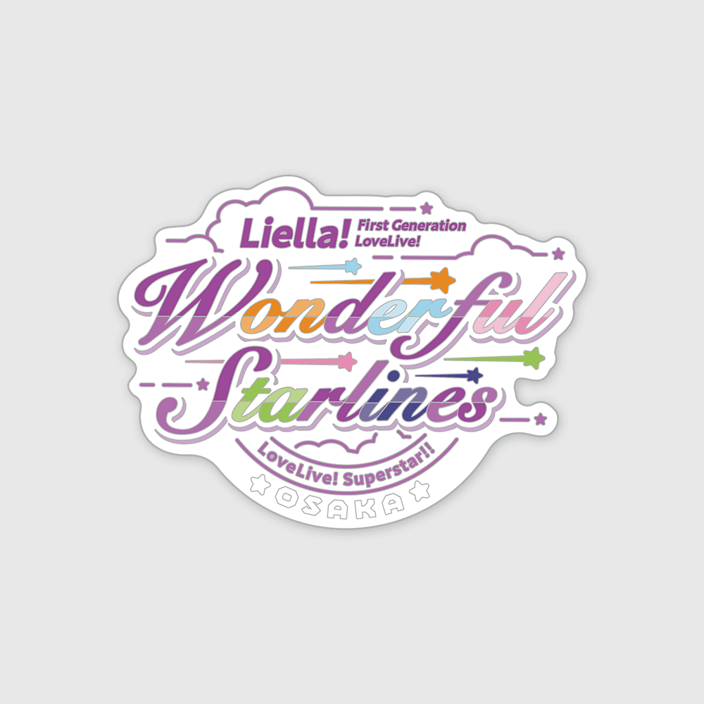 Love Live! Superstar!! x ANIPLUS - Liella! First Generation LoveLive! Wonderful Starlines Memorial Pin OSAKA