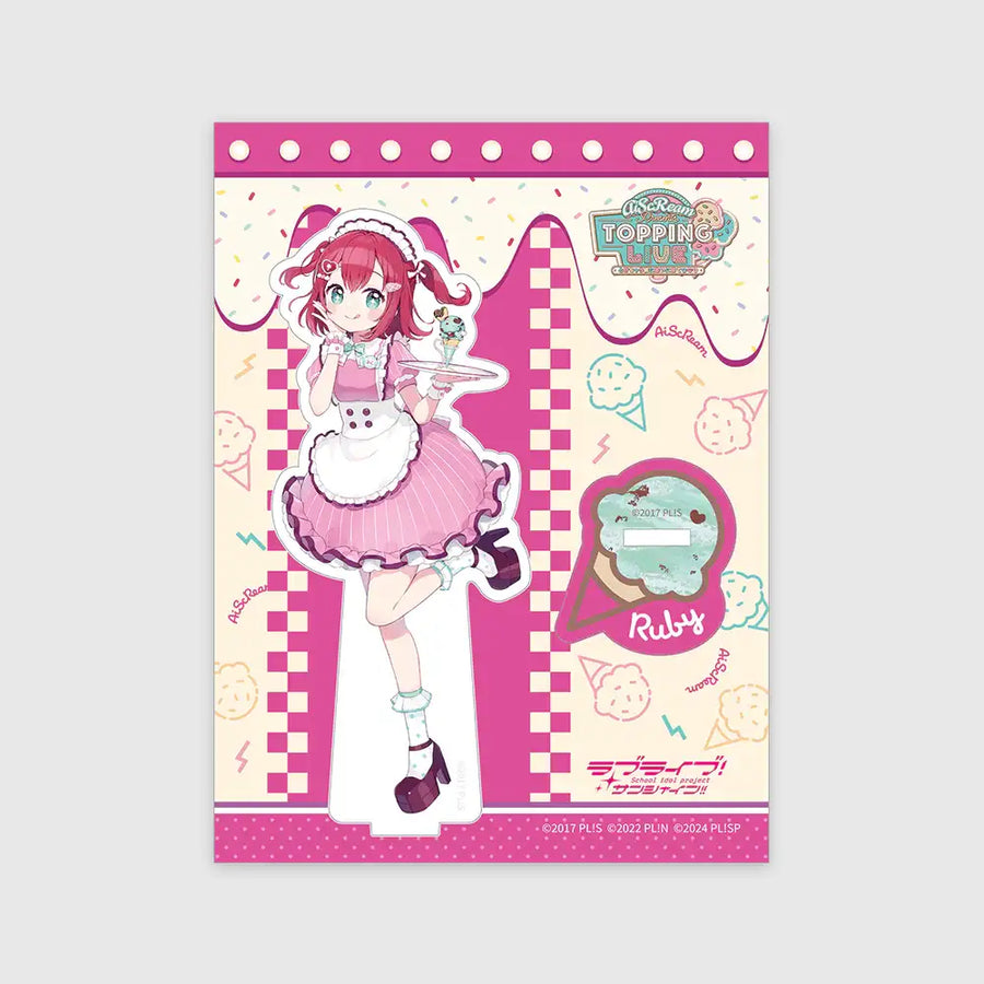 Love Live! x ANIPLUS - AiScReam presents TOPPING LIVE Acrylic Stand (Kurosawa Ruby) - ANIPLUS - Acrylic Stand - Harumio