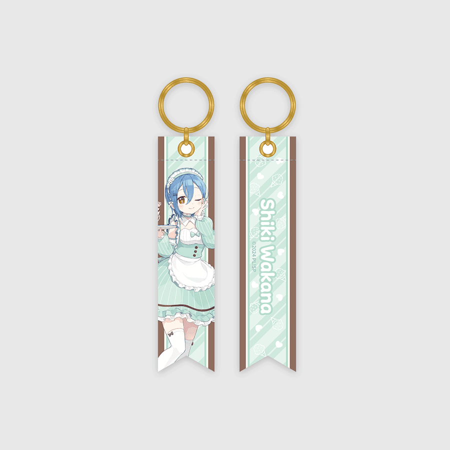 Love Live! x ANIPLUS - AiScReam presents TOPPING LIVE Ribbon Keychain (Wakana Shiki) - ANIPLUS - Keychain - Harumio