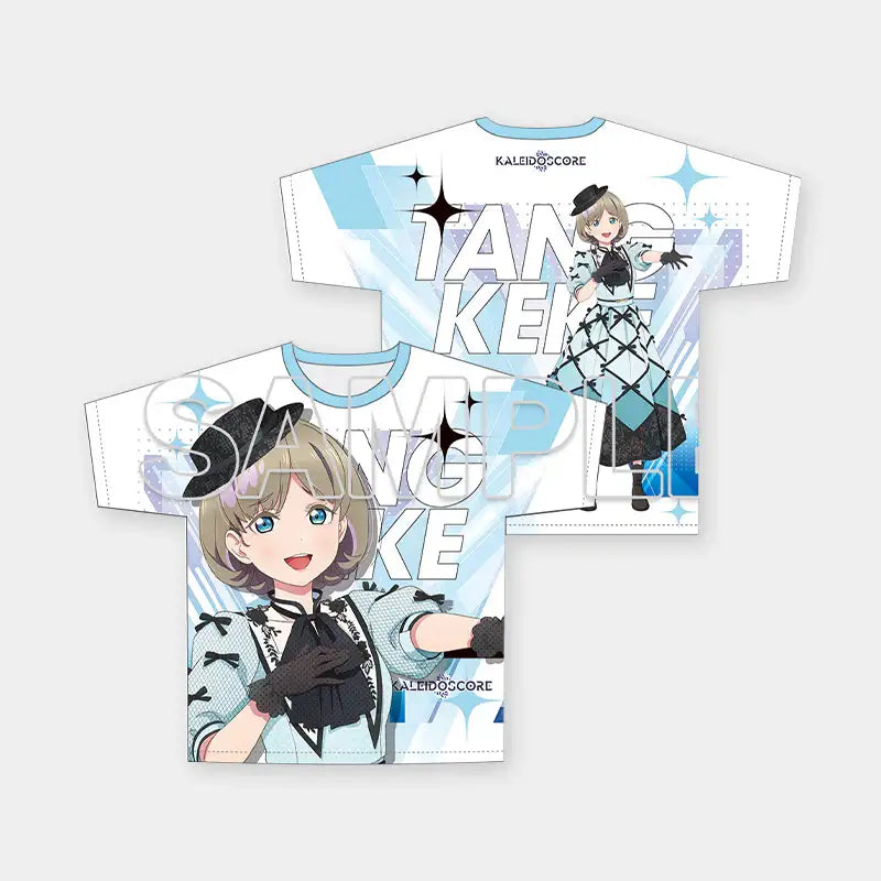 Love Live! Superstar!! x ANIPLUS - Full Graphic T-shirt Ver. Music-Talk-Teamwork!! - ANIPLUS - T-Shirt - Harumio