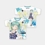 Love Live! Superstar!! x ANIPLUS - Full Graphic T-shirt Ver. Music-Talk-Teamwork!! - ANIPLUS - T-Shirt - Harumio