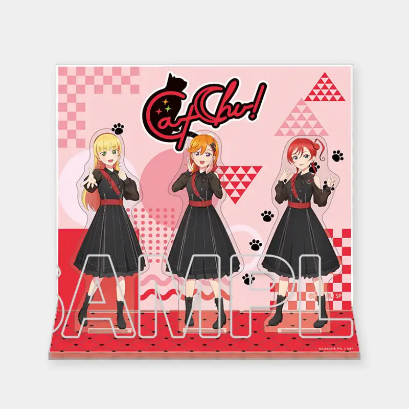 Love Live! Superstar!! x ANIPLUS - Acrylic Diorama Ver. Music-Talk-Teamwork!! - ANIPLUS - Acrylic Diorama - Harumio